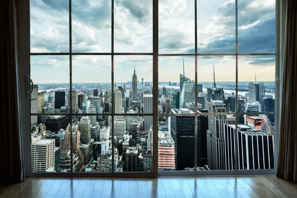 new york city skyline view